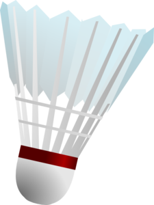 Badminton volant PNG image-10447